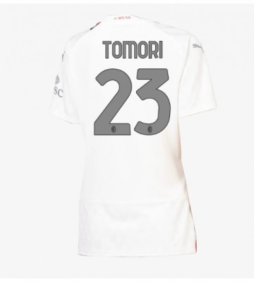 AC Milan Fikayo Tomori #23 Bortatröja Dam 2023-24 Kortärmad